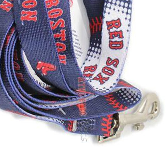 HUNTER MLB Boston Red Sox Premium Officially Licensed Dog Lead Leash NEW - Picture 2 of 3